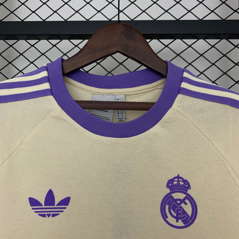 Real Madrid Retrô - Algodão - Adidas