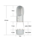 Garrafa De Água Para Cães Com Compartimento Para Ração