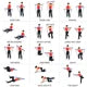Barra Premium para Exercícos de Pilates e Agachamentos