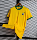 Retro 1970/1972 Brazil Home Size S-XXL