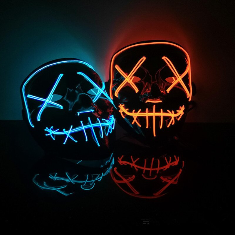 Máscara De Led Halloween
