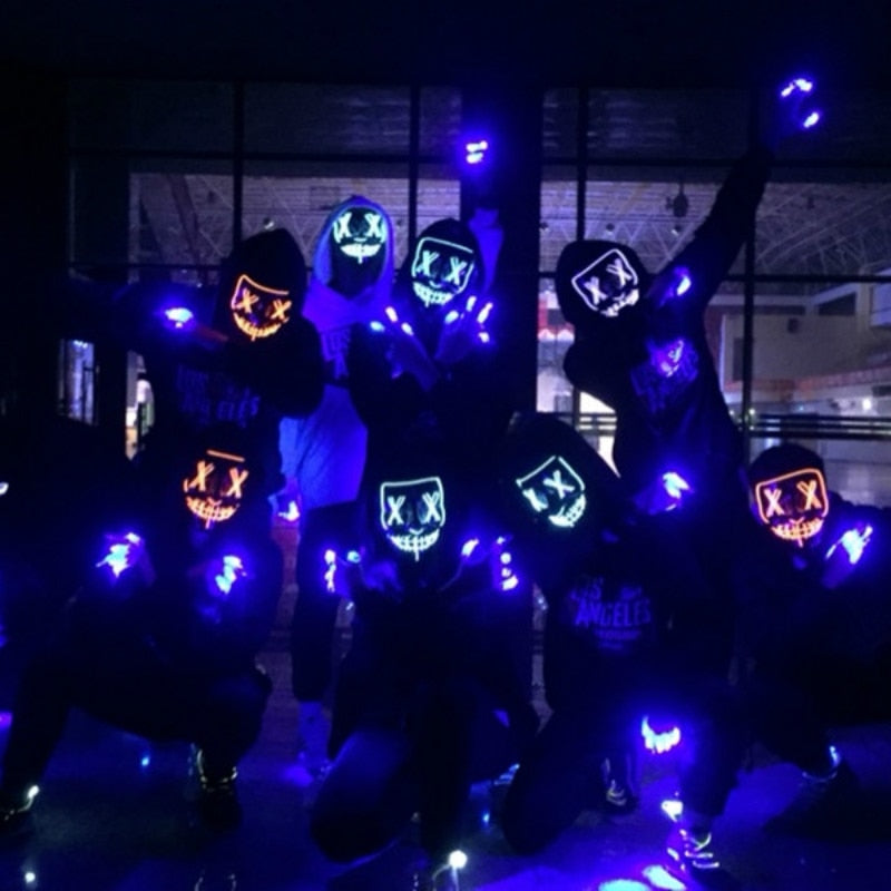 Máscara De Led Halloween
